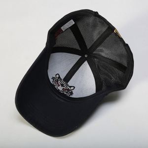 หมวกเบสบอลปักโลโก้ได้ตามต้องการหมวกออกกำลังกายสำหรับผู้ชายหมวกกีฬาปักลาย3D 6ชิ้นหมวกทรูคเกอร์ - Product Image 6