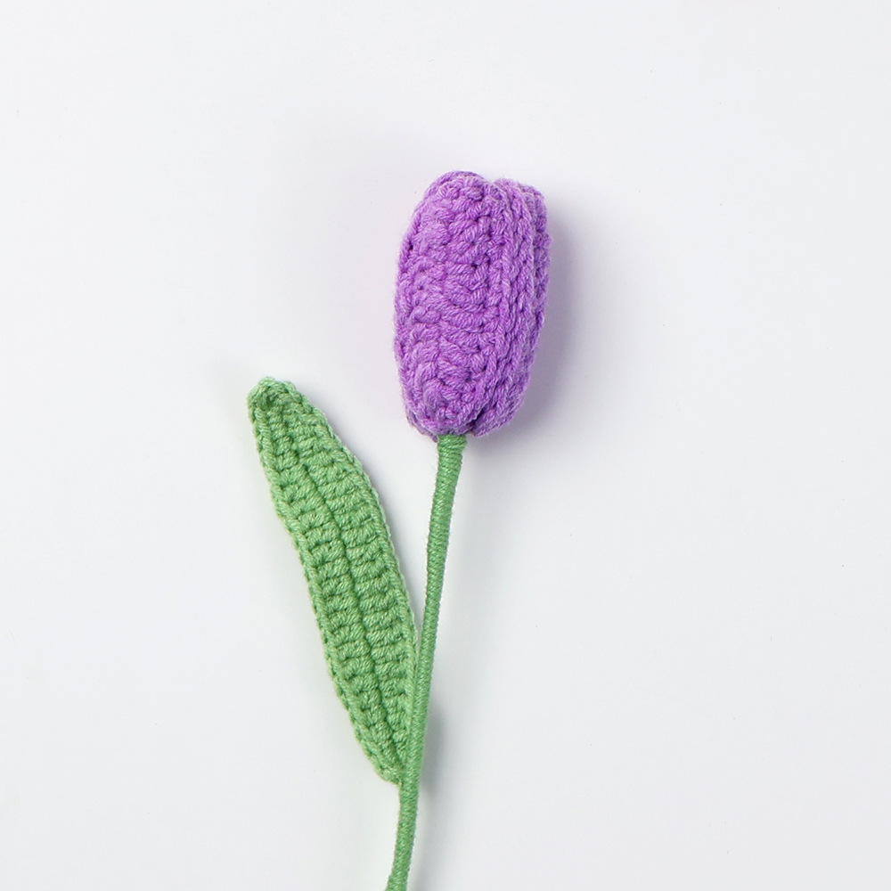 Tulipes fermées finies-violet clair