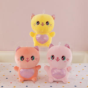 Jouet ours de mariage en peluche super doux de 9 pouces avec logo personnalisé avec remplissage en coton PP cadeau d'anniversaire 25-30cm grand - Product Image 1