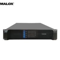 Amplificateur de puissance audio numérique multifonctionnel double canal MALOX FP-14000Q 2*2350W 2U en métal, classe TD, 4/8 ohms, stéréo/surround