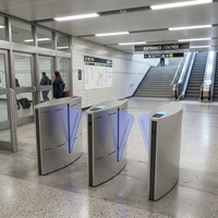 Système de contrôle d'accès ODM/OEM WKT-BJYZ, reconnaissance faciale biométrique, lecteurs RFID/QR/empreintes digitales/cartes IC, tourniquet en acier inoxydable