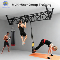 Cadre d'entraînement à suspension MMA ONEMAX T-R-X avec points d'ancrage multiples, rack d'entraînement en groupe pour salle de sport, intérieur/extérieur