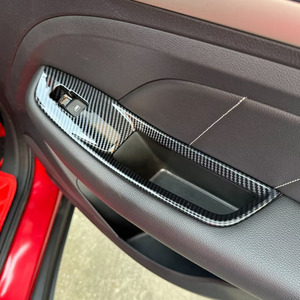 Ốp trang trí bảng điều khiển trung tâm nội thất phong cách sợi carbon dành cho MG ZS EV 2022 2023 2024 - Phụ kiện bảng điều khiển - Product Image 5