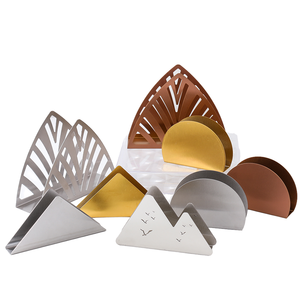 Dispensador de Toallas de Papel Redondo de Metal Dorado, Soporte para Servilletas de Mesa con Decoración de Escritorio, Cajas para Toallas de Papel - Product Image 4