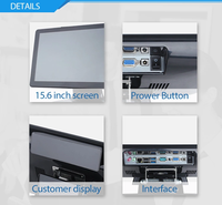 Le plus récent Smart 15,6 pouces Android Stand Retail Cash Register POS System
