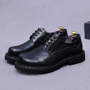 Zapatos Casuales Transpirables de Cuero Genuino para Hombre, con Logotipo Personalizado, para Oficina y Negocios, Última Moda - Product Image 6