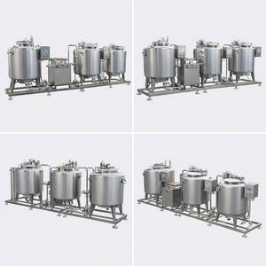 Pasteurizador de Leche 150L 500L H, Equipo de Proceso Homogeneizador, Línea de Producción de Yogur a Pequeña Escala - Product Image 6