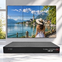 Contrôleur de mur vidéo HDMI 3x3 1080P, processeur multi-écrans avec configurations 2x3, 3x3, 3x4