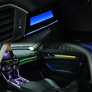 Éclairage d'ambiance LED SJC Auto pour <span class=keywords><strong>Honda</strong></span> Accord 10ème génération 2018-2022, éclairage d'ambiance dynamique étoilé, symphonie étoilée, 64 couleurs - Product Image 3
