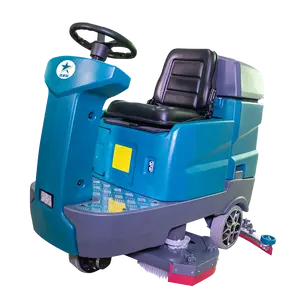 CLEANVAC CE,ISO Certified Warehouse Ride on Floor Scrubber