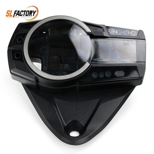 เหมาะสำหรับ <span class=keywords><strong>GSXR1000</strong></span> 09-16 พลาสติก ABS สีดำทนทาน ฝาครอบเรือนมาตรวัดความเร็วอะไหล่ทดแทน อุปกรณ์เสริมมาตรวัดความเร็วรถจักรยานยนต์ - Product Image 2