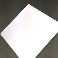 Feuille acrylique blanche sanitaire de 2 mm 2,5 mm pour baignoire