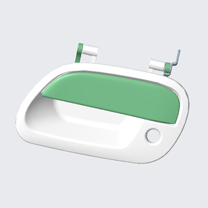Maniglia per Porta Auto in Lega <span class=keywords><strong>di</strong></span> Alluminio Pressofusa Personalizzata, Maniglia Esterna OEM/ODM per Sostituzione Auto - Product Image 3