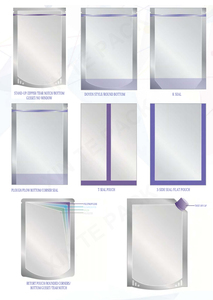 Màu sắc tươi sáng và tùy chỉnh in logo kỹ thuật số thiết kế túi nhựa ba chiều cho kẹo với dây kéo hàng đầu và kích thước tùy chỉnh - Product Image 5