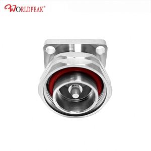 L29 DIN 7/16 Nam Cắm 4 Lỗ Mặt Bích Bảng Điều Chỉnh Hàn RF Đồng Trục Kết Nối Bán Buôn N Loại TNC SMA BNC 4.3-10 Kết Nối - Product Image 2