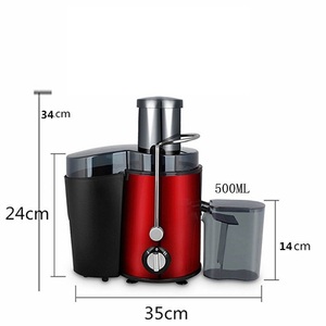Extracteur de jus compact 800W avec <span class=keywords><strong>goulotte</strong></span> large de 2,5 pouces pour fruits et légumes entiers, 3 vitesses, sans BPA - Product Image 6
