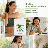Complément alimentaire à base de bromélaïne et de vitamine C en comprimés ACORN OEM/ODM, complément à marque privée