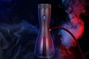 電子シーシャ水タバコ加熱器 V9 DC12V 防水 大容量充電式 48000mAh ブラックバッテリーパック 1000サイクル寿命 - Product Image 5