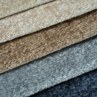 Tissu d'ameublement pour canapé en velours bouclé long et brillant, série de couleurs Morandi, imperméable, 270 GSM, style marocain, à prix réduit