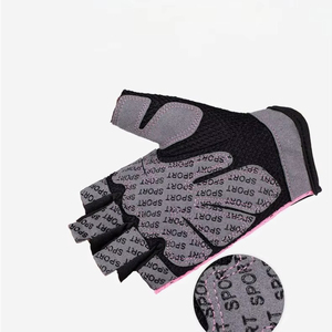 <span class=keywords><strong>Gants</strong></span> de fitness mi-doigts <span class=keywords><strong>pour</strong></span> hommes et femmes, résistants à l'usure, respirants, antidérapants, <span class=keywords><strong>pour</strong></span> la protection des mains, <span class=keywords><strong>pour</strong></span> le cyclisme en plein air - Product Image 5