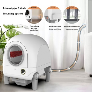 Intelligente automatische Katzen toilette APP-Steuerung Selbst reinigende Funktion Möbel Stil Kamera Katzen toilette Neues intelligentes Zubehör - Product Image 3