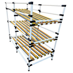 Estante de almacenamiento <span class=keywords><strong>industrial</strong></span> Estante de metal de protección contra la corrosión para uso en garaje o almacén Estantes fluidos - Product Image 6
