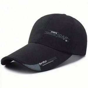 Gorras de Béisbol Deportivas de Lona de Secado Rápido, con Logotipo Personalizado Impreso en Serigrafía Ecológica, de Alta Calidad, al Por Mayor - Product Image 3