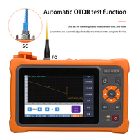 Mini OTDR 12-en-1 NK4000 Testeur de fibre optique actif en direct avec VFL, OPM et test de point de rupture