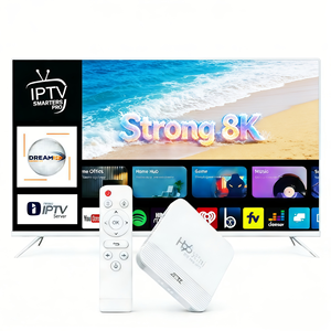 MAX RESELLER-8K Streaming para <span class=keywords><strong>IPTV</strong></span> STB Smarter OTT Internet Strong-AI Super Box, el Mejor Panel Android 12 Pro Set-top Android TV Box - Product Image 1