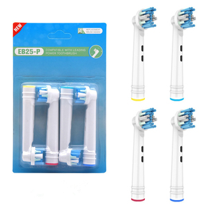 4 pezzi di marca per adulti <span class=keywords><strong>spazzolino</strong></span> <span class=keywords><strong>elettrico</strong></span> testa morbida setole EB25P testa <span class=keywords><strong>spazzolino</strong></span> compatibile con orale <span class=keywords><strong>B</strong></span> - Product Image 6