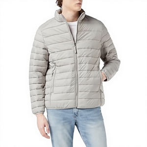 Chaqueta Acolchada con Capucha para Hombre, Tallas Grandes, Tabla de Tallas Personalizada, Abrigo Ligero y Térmico para Invierno - Product Image 1