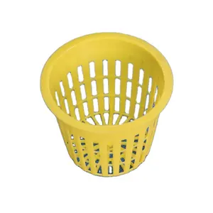 PVC Plastic Mesh Pot Garden Hydroponic Nursery Net Vegetable Plant Soilless Cultivation Basket