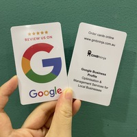 Instagram Facebook Google NFC Reviews Card Código QR programable Nfc Tarjeta de revisión digital sin contacto