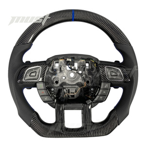 Volante Deportivo Personalizado de Fibra de Carbono para Land Rover Range Rover <span class=keywords><strong>Evoque</strong></span> 1.ª Gen. Pure SE <span class=keywords><strong>HSE</strong></span> Dynamic 2012-2019 - Product Image 1