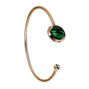 Elegant Geometric Alloy <b>Bangle</b> Bracelet - Stylish Stackable Jewelry for Women - Product Image 1