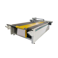 Cortadora de Espuma Automática con Cuchilla Oscilante, Máquina CNC de Alta Velocidad para PU, PE, EVA, Esponja, Embalaje, Láminas de PVC, Cortadoras Digitales de Cama Plana