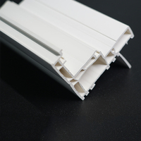 Profils de fenêtres et de portes coulissantes en PVC/UPVC sur mesure, de qualité supérieure, durables et écologiques, pour une utilisation en cuisine et en supermarché