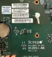 Penjualan Panas Motherboard Server SUPERMICRO MBD-H12DSI-N6-O EATX Bekas Motherboard Prosesor AMD EPYC Stok Server