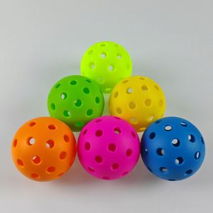 Paquete de 4 Pelotas de Pickleball Aprobadas por la USAPA, Equipo Deportivo para Interiores/Exteriores, Regalo para Amantes del Pickleball, Pelotas de 26 y 40 Hoyos - Product Image 3