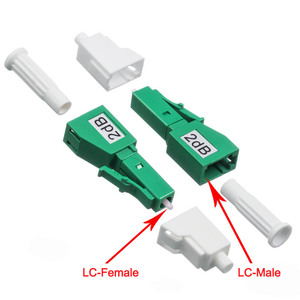 Attenuatore in Fibra Ottica Monomodale LC APC Maschio-Femmina per Telecomunicazioni a Lungo Raggio <span class=keywords><strong>3</strong></span>, 5, 10, 15, 20 dB - Product Image 6