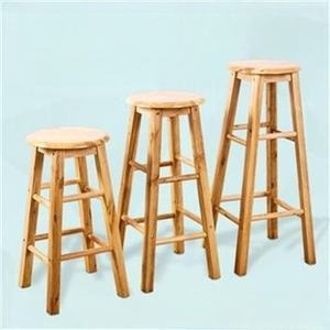 Katı meşe Bar taburesi Minimalist yüksek sandalye Modern Bar sandalyesi resepsiyon masası sandalye uzun boylu dışkı hometicari kullanım için - Product Image 6