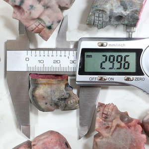 Crânes en cristal à <span class=keywords><strong>prix</strong></span> avantageux, tête en <span class=keywords><strong>quartz</strong></span>, meilleure vente, crânes en calcite cobalt pour la vente en gros - Product Image 6