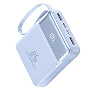 Nuevo Cargador Portátil de Carga Rápida con Cables Integrados, Mini <span class=keywords><strong>Powerbank</strong></span> de 22.5W, Cargador Rápido de 10000mAh con Pantalla LED <span class=keywords><strong>USB</strong></span> Tipo-<span class=keywords><strong>C</strong></span> para Teléfonos - Product Image 2