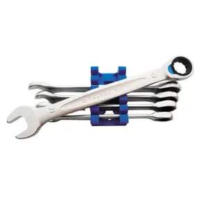 NAN-YU 5PCS New Style Combination Ratchet Wrench Kits With Knurling Handle One Way Ratchet Wrench
