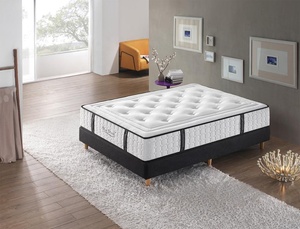 Kasur Busa Pegas Saku Ukuran Queen Hypo-allergenic Lembut Nyaman Digulung dalam Kotak untuk Perabot Kamar Tidur - Product Image 2