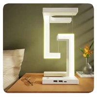 Lámpara de Escritorio de Lectura Antigravedad, Lámpara de Mesa de Levitación Magnética para Dormitorio, Estudio, Oficina, Decoración, Luz Inteligente para el Hogar