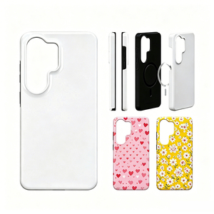 Funda de Teléfono en Blanco de Doble Capa de TPU y PC 2 en 1 para Sublimación Magnética, para Samsung <span class=keywords><strong>Galaxy</strong></span> S25 Ultra S25 Plus S25, Venta al Por Mayor - Product Image 4