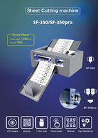 SF-350 PRO Servomoteur Numérique A3 + Alimentation Automatique Double Têtes Étiquette Die Cutter Rainage Et Découpe Machine