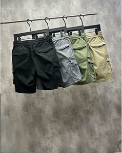 Shorts décontractés de haute qualité résistants à l'usure, design vintage Stone, shorts de travail Island pour hommes - Product Image 4