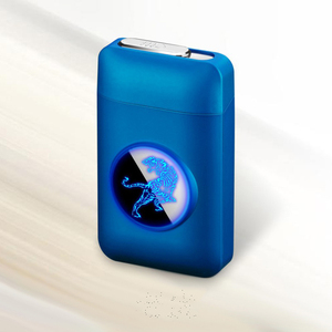 Hộp đựng thuốc lá điện tử kiểu mới, sạc USB, tích hợp bật lửa điện tử - Product Image 5